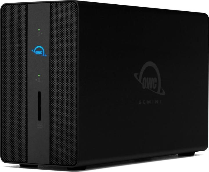 Produktbild OWC 12TB Gemini - Thunderbolt (USB-C) Dock and Dual-Drive HDD RAID External Storage Solution (12 TB)