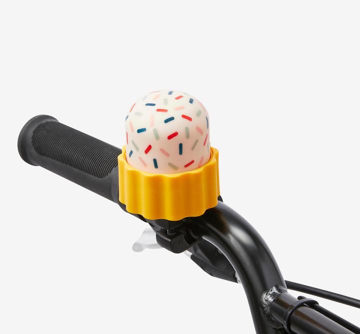 Immagine prodotto Btwin Campanello da bicicletta per bambini 2 in 1 - Firstbell confetti