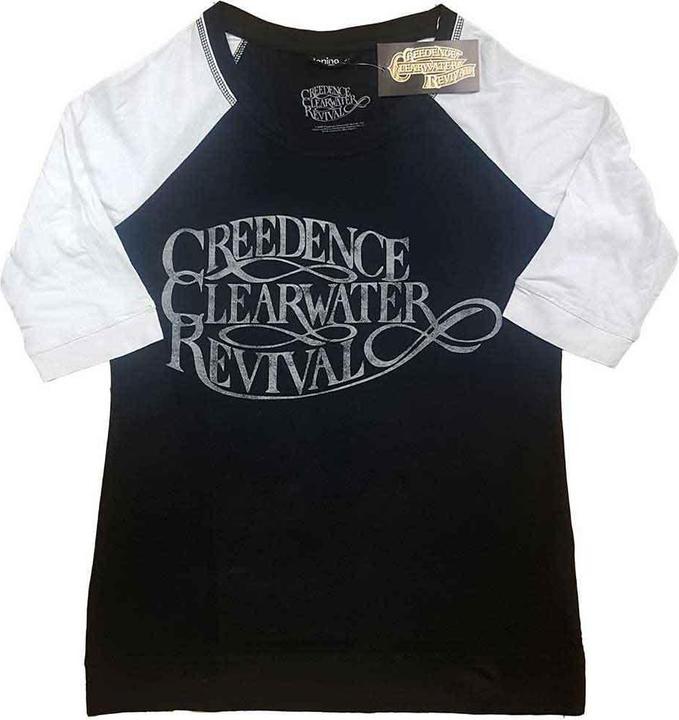 Creedence Clearwater Revival TShirt Logo Raglanärmel