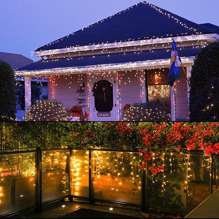 Image du produit Cover-Discount Guirlande lumineuse solaire 10m 300 LED multicolores (10 m)