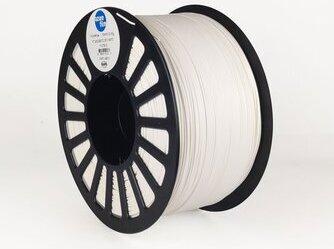 Actual product image AzureFilm PLA White 1.75mm 2.1kg 3D Filament (PLA, 1.75 mm, 2100 g, White)