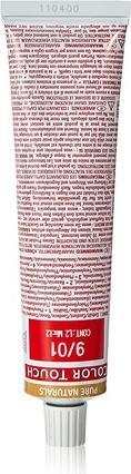 Image du produit Wella Color Touch Pure Naturals (9/01 blond clair nature-ash)