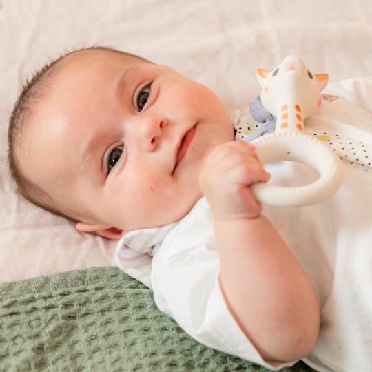 Actual product image Vulli Sophie la girafe teething ring