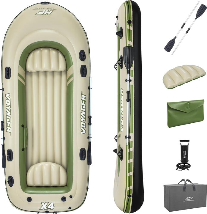 Immagine prodotto Bestway Set di zattere Voyager X4 (350 cm, 4 pers.)