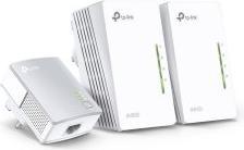 TP-Link (TL-WPA4220T KIT) Kit triple adaptateur CPL AV600 sans fil N 300 Mbps