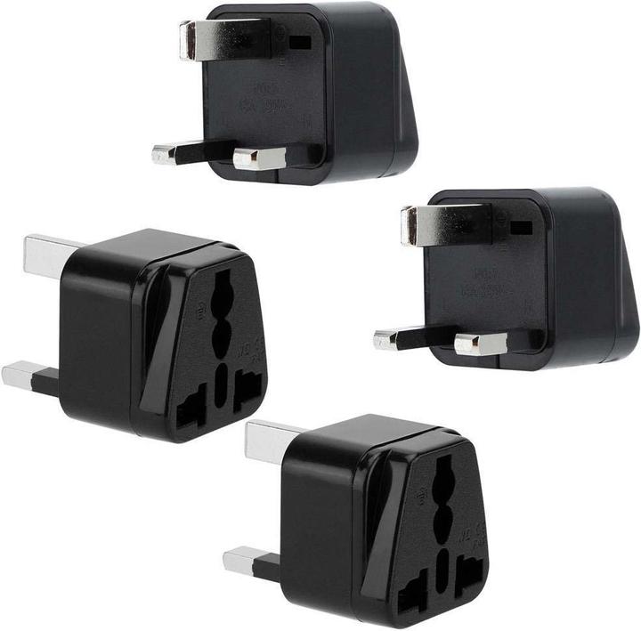 Actual product image Intirilife Socket adapter set of 4 UK type G