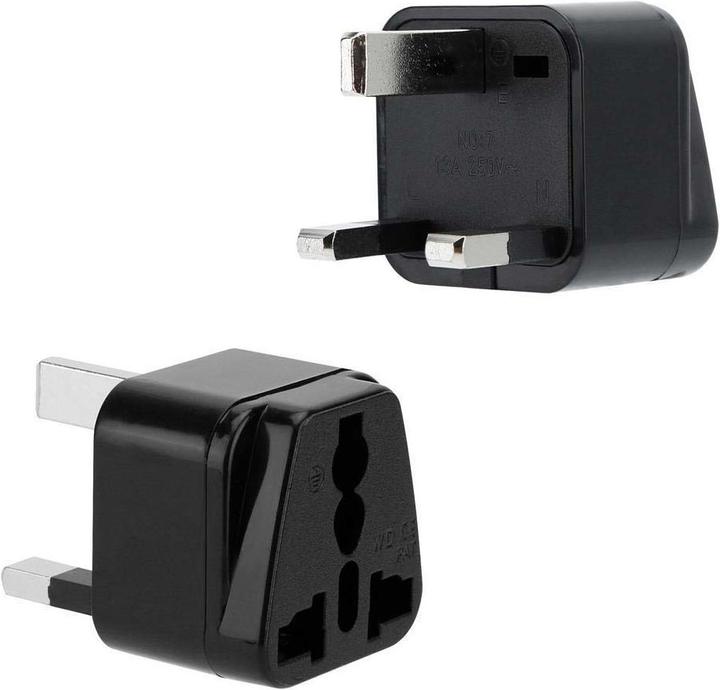 Actual product image Intirilife Socket adapter set of 4 UK type G
