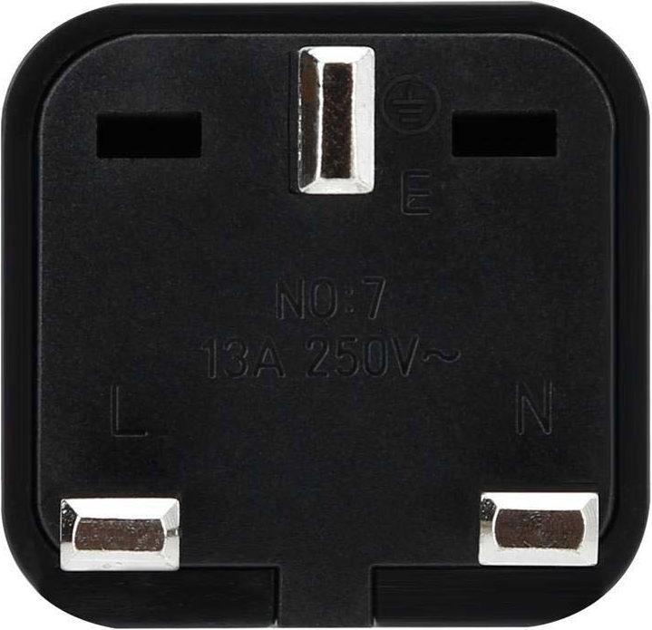Actual product image Intirilife Socket adapter set of 4 UK type G