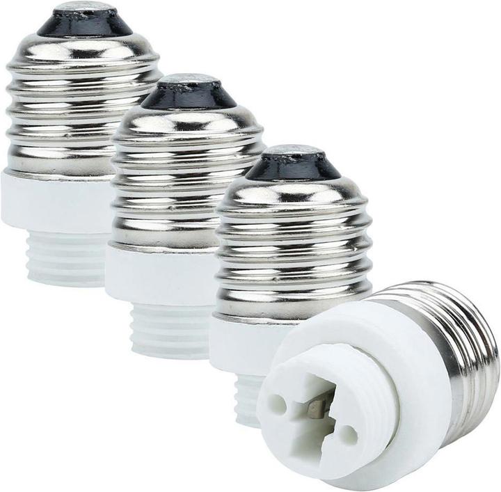 Actual product image Intirilife E27 to G9 Lamp Base Adapter
