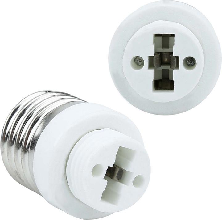 Actual product image Intirilife E27 to G9 Lamp Base Adapter