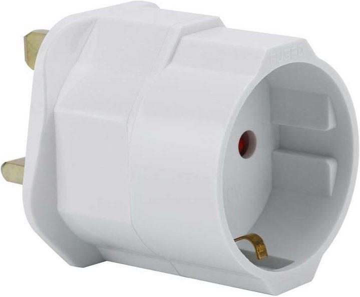 Produktbild Intirilife Steckdosenadapter 4er Set UK Typ G auf EU