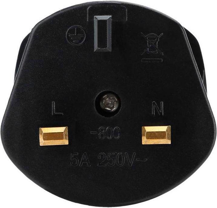 Actual product image Intirilife Socket outlet adapter UK type G to USA type A