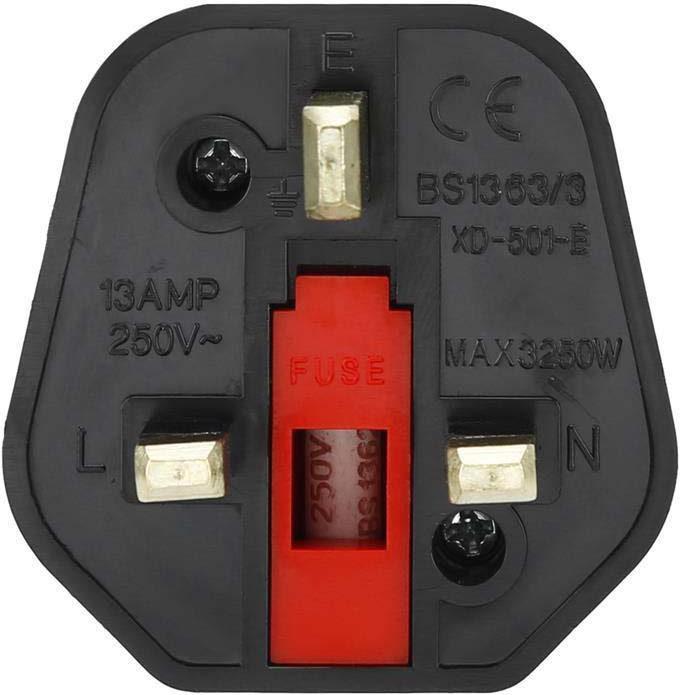 Produktbild Intirilife Steckdosenadapter UK Typ G auf EU