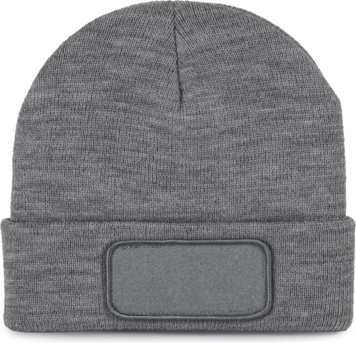 K-up Recycled beanie with patch and thinsulate lining