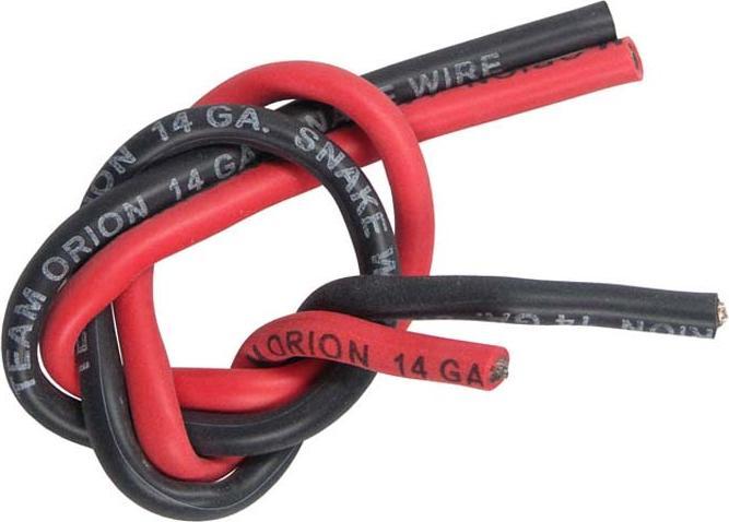 Image du produit Team Orion Cable 14AWG souple (rouge et noir)