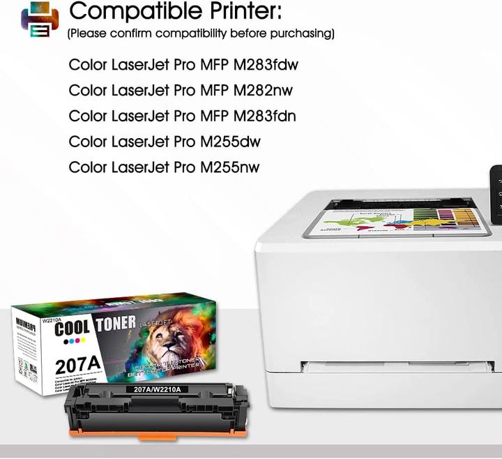 Actual product image Cool Toner 207A