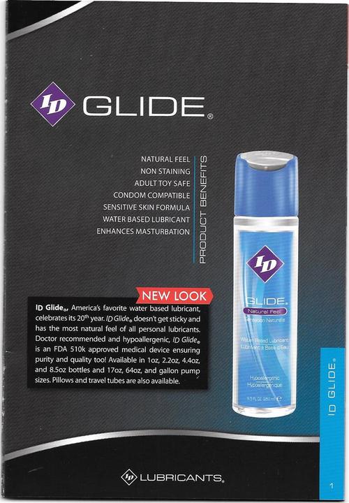 Immagine prodotto ID Lubrificante Glide (250 ml)