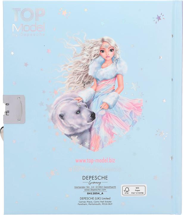 Actual product image Top Model Iceworld (15.5 x 18 cm, Lined)
