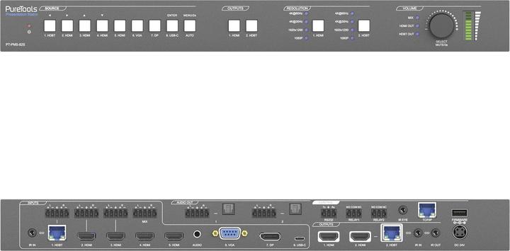 Immagine prodotto Puretools Matrice di commutazione PT-PMS-82S Multiformat HDBaseT