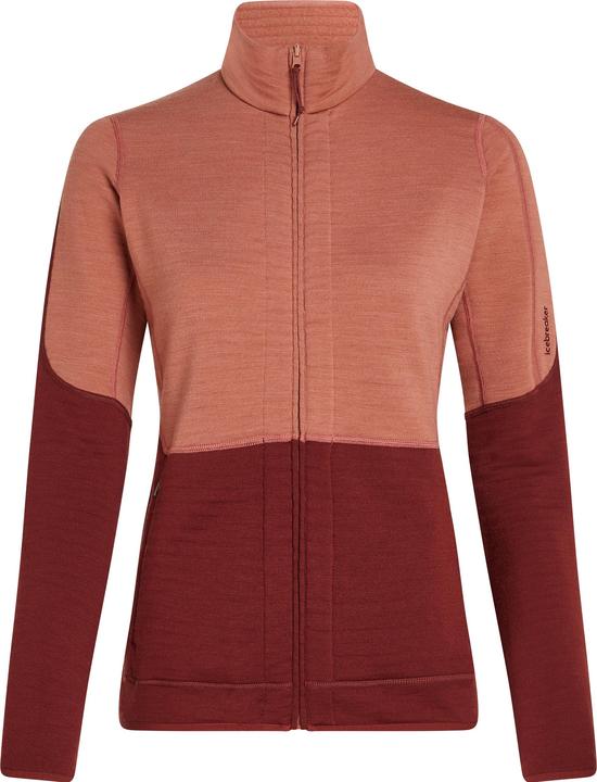 Icebreaker Women's Merino 400 RealFleece Descender L/S Zip