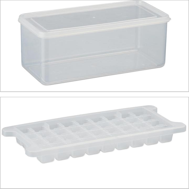 Immagine prodotto Relaxdays Set di stampi per cubetti di ghiaccio da 6 pezzi