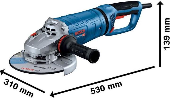 Actual product image Bosch Professional BOSC angle grinder (180 mm)