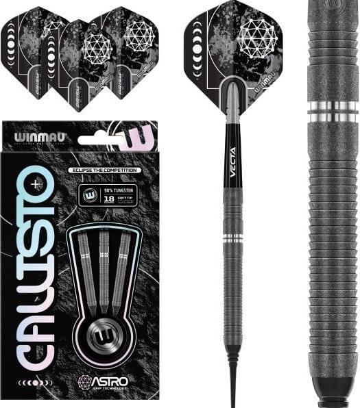 Produktbild Winmau Callisto Straight Slim Softtip
