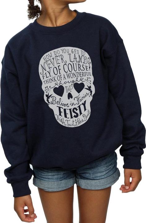 Produktbild Disney Tinker Bell Skull Sweatshirt Mädchen (152, 158)