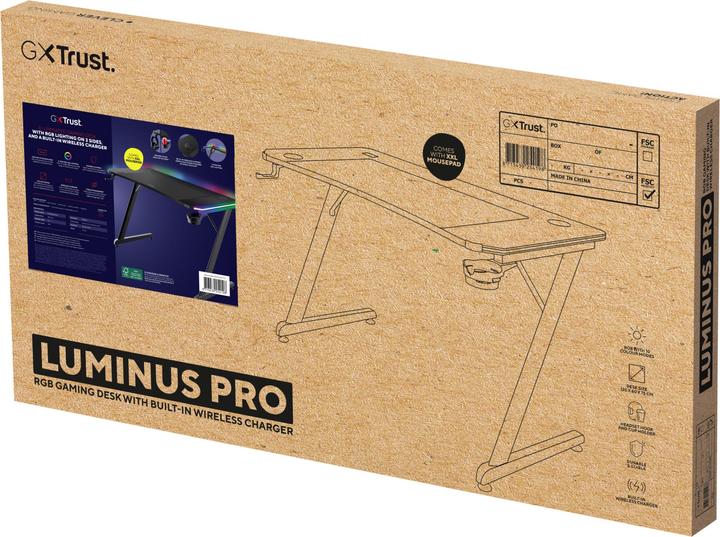Produktbild Trust Gxt710 Luminus Pro RGB Desk