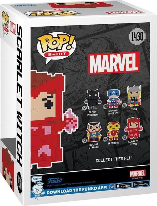 Produktbild Funko Marvel POP! 8-Bit Vinyl Figur Scarlett Witch 9 cm