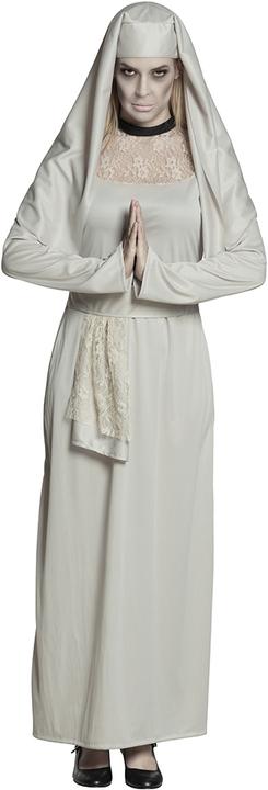 Actual product image Boland Ghost Nun Costume: Dress With Veil (36, 37, 38)