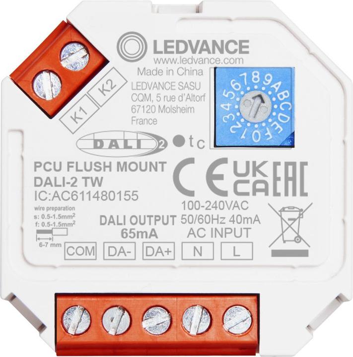 Produktbild Ledvance PUSH CONTROL UNIT FL Interface für Standard Lichttaster, Mont PUSHCONTROLUNIT