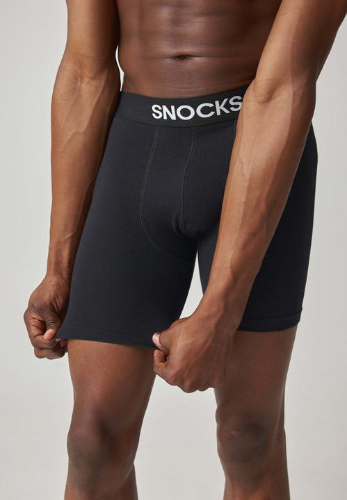 Produktbild Snocks Lange Premium Boxershorts (L, 3er Pack)