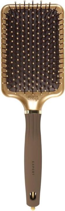 Image du produit Olivia Garden Expert Care Rectangulaire poils nylon Or&Brun L