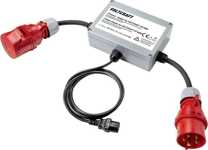 Immagine prodotto Voltcraft VC GT 6001 32A Adattatore spina di misura trifase CEE 32 A 1 pz. (Adattatore)