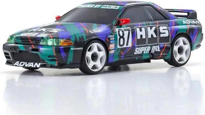 Kyosho Mini-Z MA020 Skyline GT-R R32 HKS, ARTR (ARR Almost-Ready-to-Race)