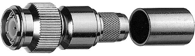 Immagine prodotto Telegärtner Connettore cavo TNC a crimpare 50 Ohm, crimp/crimp, professionale, A3312, RG-213/U (Cavi antenna)