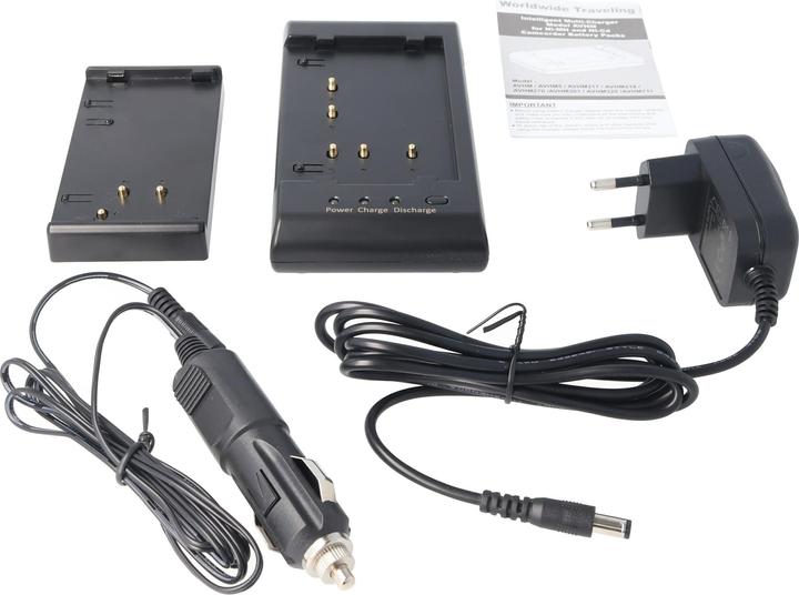 Actual product image AccuCell Schnell-Ladegerät passend für Sony, Sharp, Hitachi Akkus (Charger)