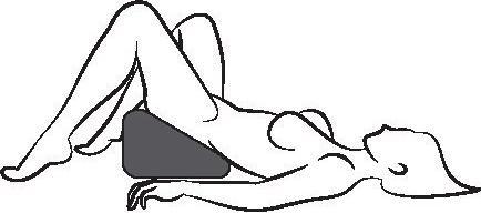 Actual product image Steamy Shades Inflatable Wedge