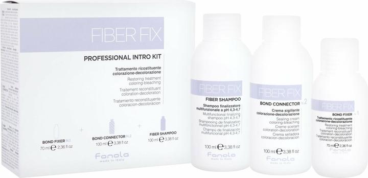 Produktbild Fanola Fiber Fix Professional Intro Kit (3000 ml, Flüssiges Shampoo)