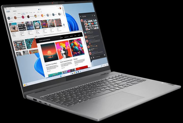 Actual product image Lenovo IdeaPad 5 2-in-1 (16", AMD Ryzen 5 8645HS, 16 GB, 512 GB, CH)