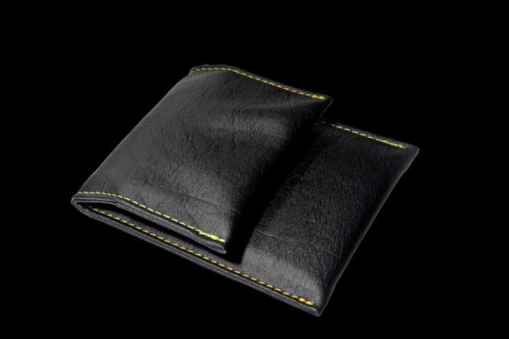Stalin PhoneBag Kunstleder Big schwarz mit gelben Nähten (Samsung Galaxy S3)