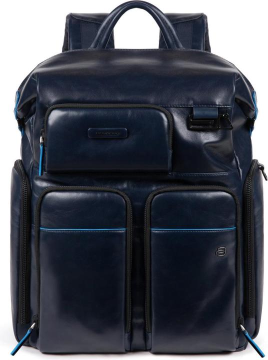 Piquadro B2 Revamp - Fast-Check Laptoprucksack mit iPad®-Fach und Regenschutz (29 l)
