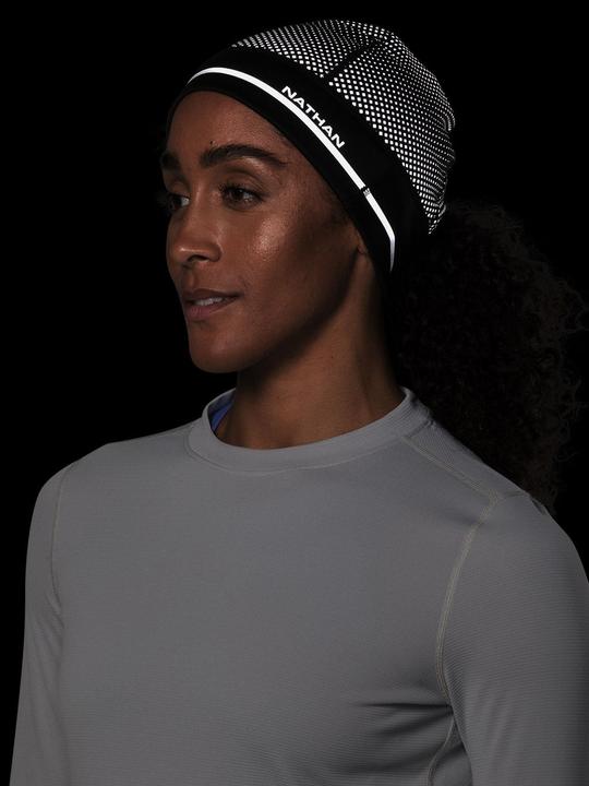 Produktbild Nathan Hyper Night Reflective Pony-Tail Beanie Mütze (One Size)