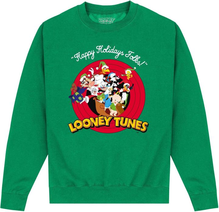 Produktbild Looney Tunes Sweatshirt weihnachtliches Design (S)