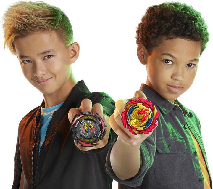 Actual product image Hasbro Beyblade Burst QuadDrive Cosmic Vector Battle Set (German, French, Italian, English)