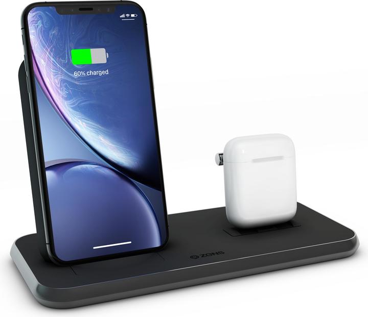 Produktbild Zens Aluminium Dual Wireless Charger + Dock (20 W)