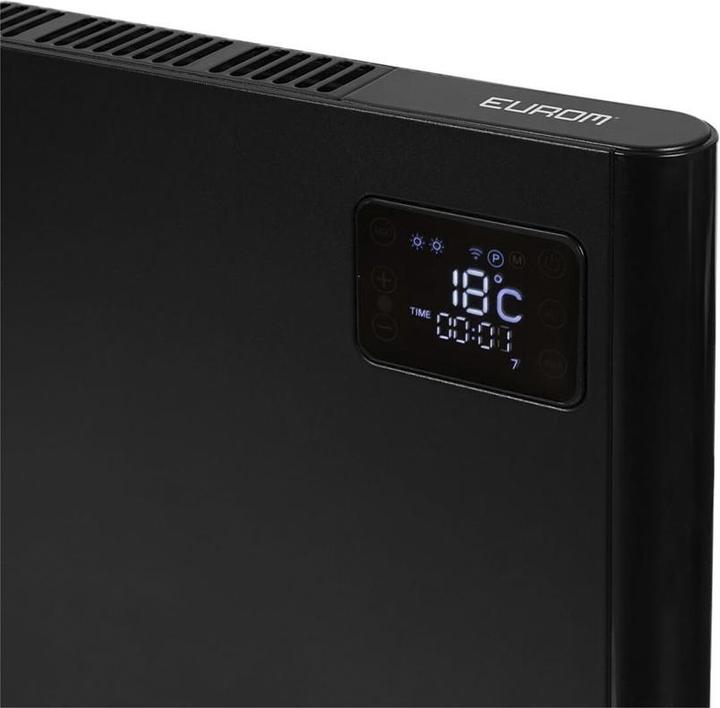 Produktbild Eurom Konvektorheizung schwarz Alutherm 2000 Wifi (2000 W)