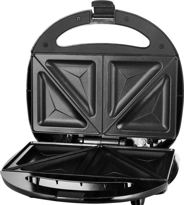 Actual product image Emerio Sandwich toaster, 2 slice toaster, non-stick.