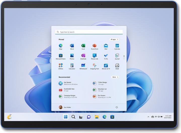 Produktbild Microsoft Surface Pro 9 (13", Intel Core i5-1235U, 8 GB, 256 GB, Ohne Tastaturlayout)